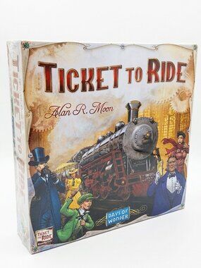 Authentic Ticket to Ride  Board Game by Days of Wonder -English New Sealed
